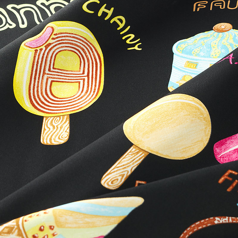 Funny Ice Cream Twilly | Hermès USA